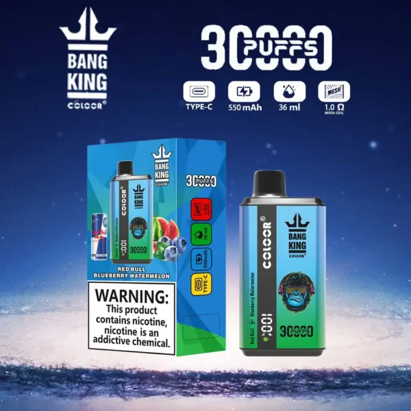 Bang King 30000 PUFF: A Dual-Flavor Device with a Digital Display - Image 11
