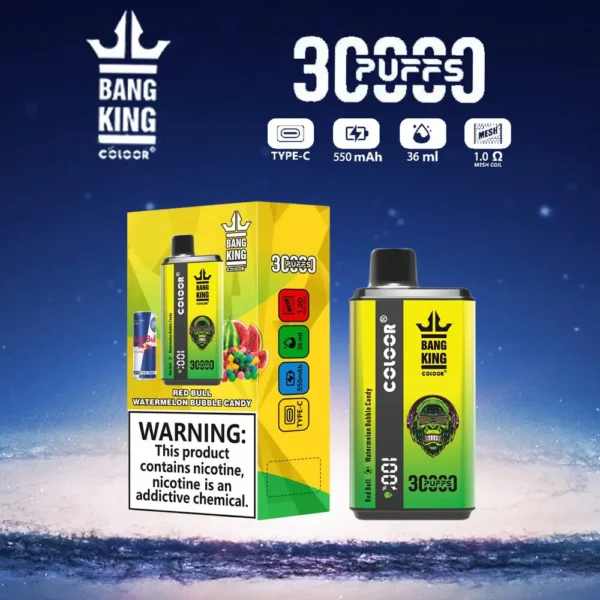 Bang King 30000 PUFF: A Dual-Flavor Device with a Digital Display - Image 12