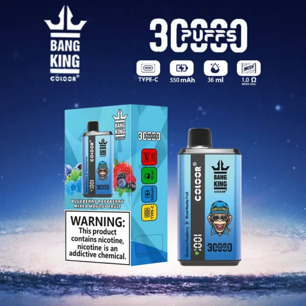 Bang King 30000 PUFF: A Dual-Flavor Device with a Digital Display - Image 13
