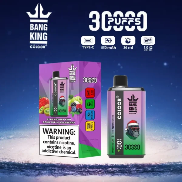 Bang King 30000 PUFF: A Dual-Flavor Device with a Digital Display - Image 14