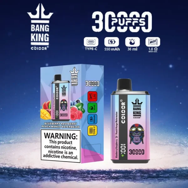 Bang King 30000 PUFF: A Dual-Flavor Device with a Digital Display - Image 16