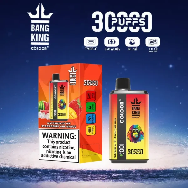 Bang King 30000 PUFF: A Dual-Flavor Device with a Digital Display - Image 17