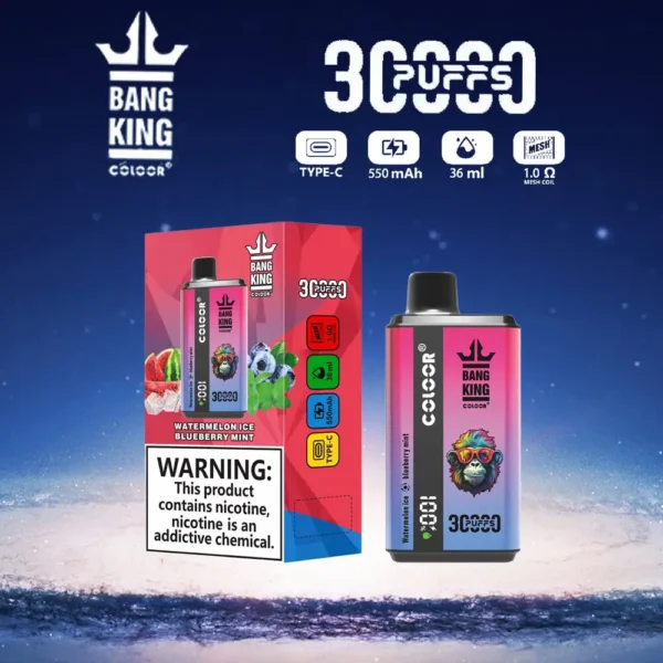 Bang King 30000 PUFF: A Dual-Flavor Device with a Digital Display - Image 18