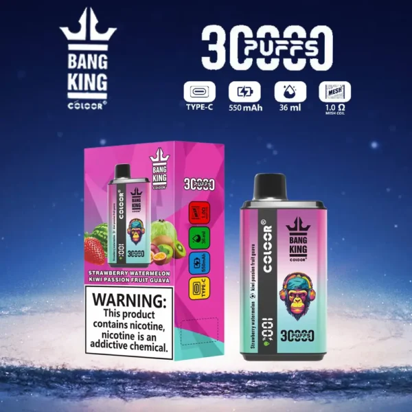 Bang King 30000 PUFF: A Dual-Flavor Device with a Digital Display - Image 19