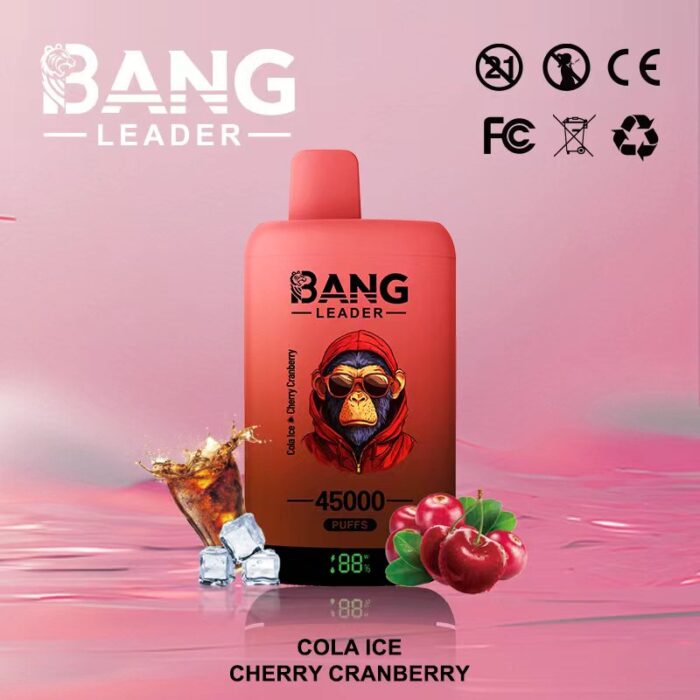 Bang Leader 45000 Puffs-Cola Ice & Cherry Cranberry-Disposable Vape