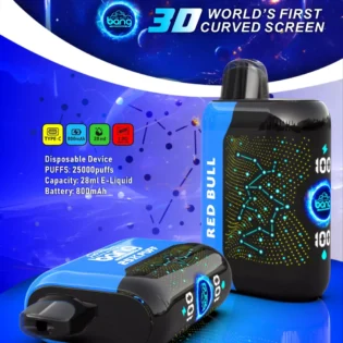 Bang Starry 25000 PUFF : Dual Mesh Coil, et une batterie de 800mAh