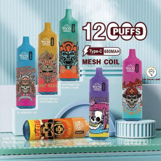 Bang Tornado 12000 Puffs: Long-Lasting Disposable Vape with 0%-5% Nicotine & Huge 20ml Capacity