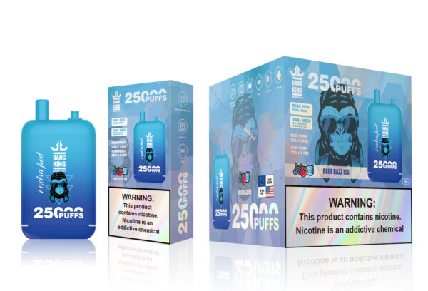 Bang King 25000 PUFF: The 25,000-Puff Vaping King with a 46ml Dual-Pod E-liquid System - Image 12