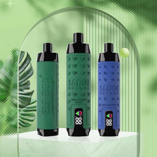ELF BOX SHISHA 16000 PUFF: The 16000-Puff Powerhouse with a 28ml E-liquid Tank