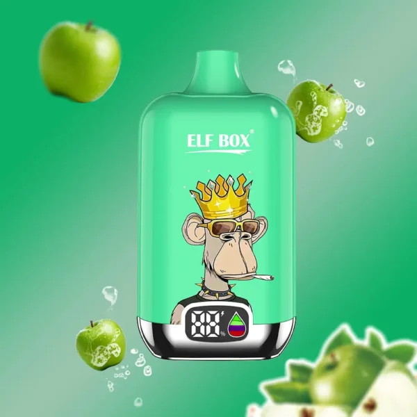 ELF BOX Digital 12000 PUFF: Master Your Vape with 12000 Puffs, a 0.8Ω Mesh Coil, and a Digital Display - Image 7
