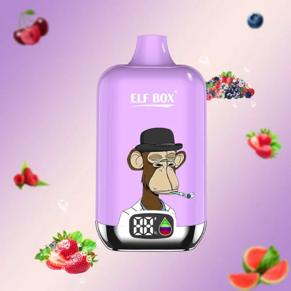 ELF BOX Digital 12000 PUFF: Master Your Vape with 12000 Puffs, a 0.8Ω Mesh Coil, and a Digital Display - Image 9