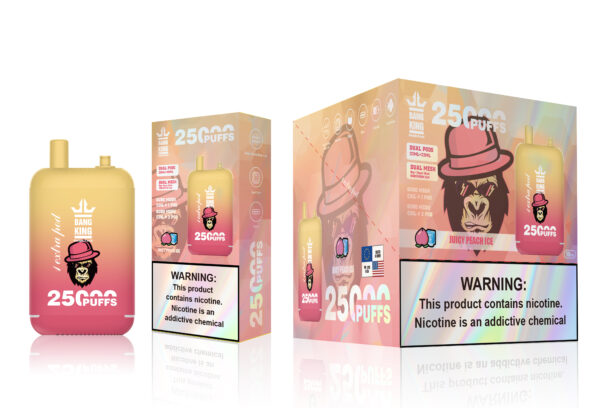 Bang King 25000 PUFF: The 25,000-Puff Vaping King with a 46ml Dual-Pod E-liquid System - Image 9