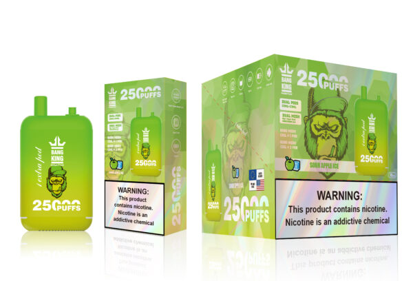 Bang King 25000 PUFF: The 25,000-Puff Vaping King with a 46ml Dual-Pod E-liquid System - Image 8