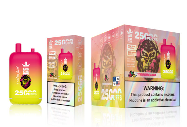 Bang King 25000 PUFF: The 25,000-Puff Vaping King with a 46ml Dual-Pod E-liquid System - Image 7