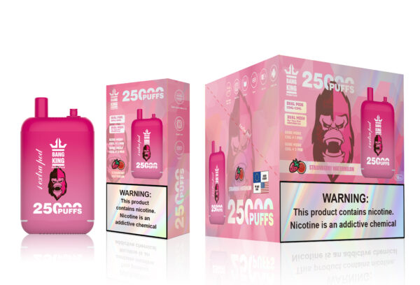 Bang King 25000 PUFF: The 25,000-Puff Vaping King with a 46ml Dual-Pod E-liquid System - Image 5