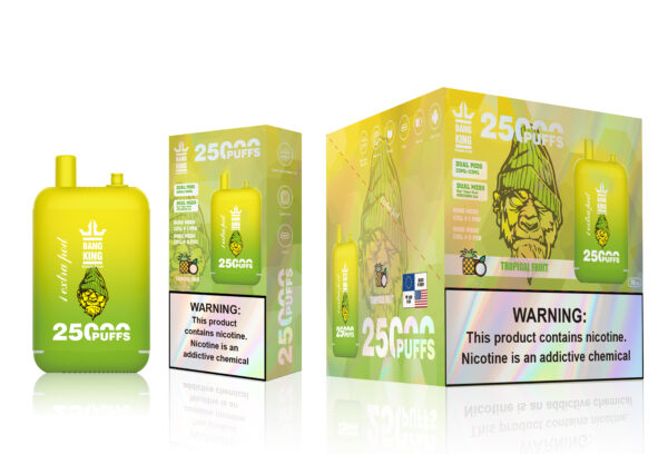 Bang King 25000 PUFF: The 25,000-Puff Vaping King with a 46ml Dual-Pod E-liquid System - Image 3
