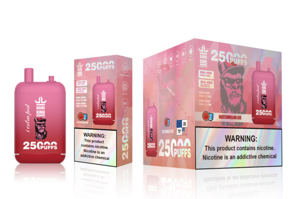 Bang King 25000 PUFF: The 25,000-Puff Vaping King with a 46ml Dual-Pod E-liquid System - Image 2