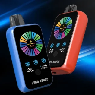 ZOOY ZERO 45000 PUFF: Your Vape, Your Rules: Touch Screen Control for Nicotine and Ice Levels