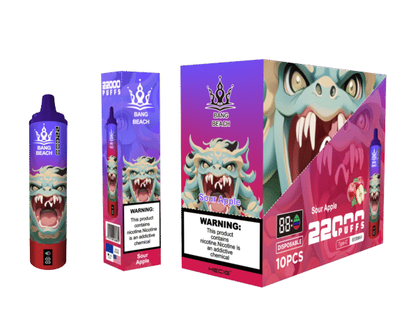 BANG BEACH 22000 PUFF: Your Endless Vaping Vacation: 22,000 Puffs and a Rechargeable 850mAh Battery - Image 13