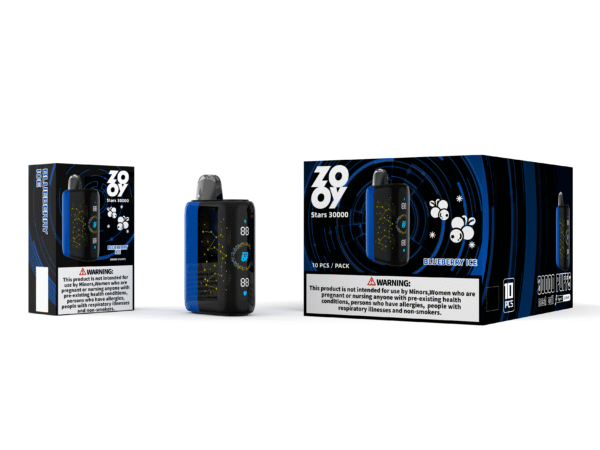 ZOOY STARS 30000 PUFF: Unprecedented Endurance, 30,000 Puffs, Dual Mesh Coil System - Image 2