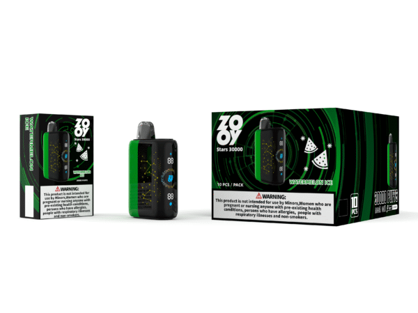 ZOOY STARS 30000 PUFF: Unprecedented Endurance, 30,000 Puffs, Dual Mesh Coil System - Image 4