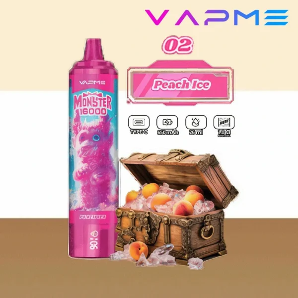 VAPME MONSTER 16000 PUFF: The Ultimate 16000-Puff Experience, with a Monster-Sized Capacity - Image 5