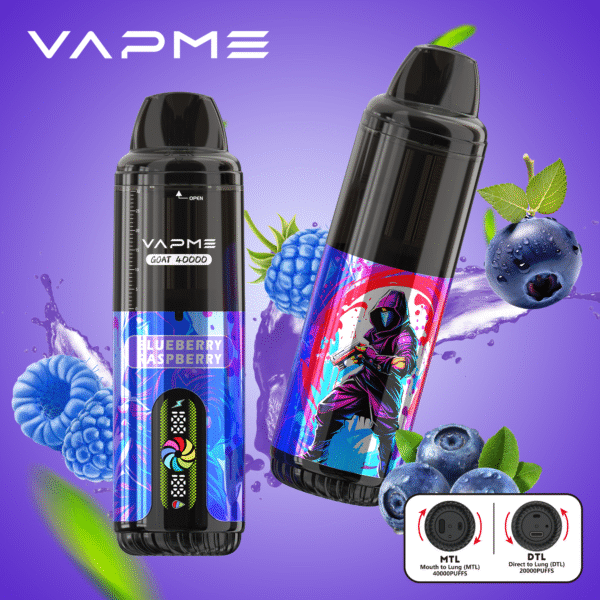 VAPME GOAT 40000 PUFF: The 40,000-Puff Monster with a 30ml E-liquid Tank - Image 11