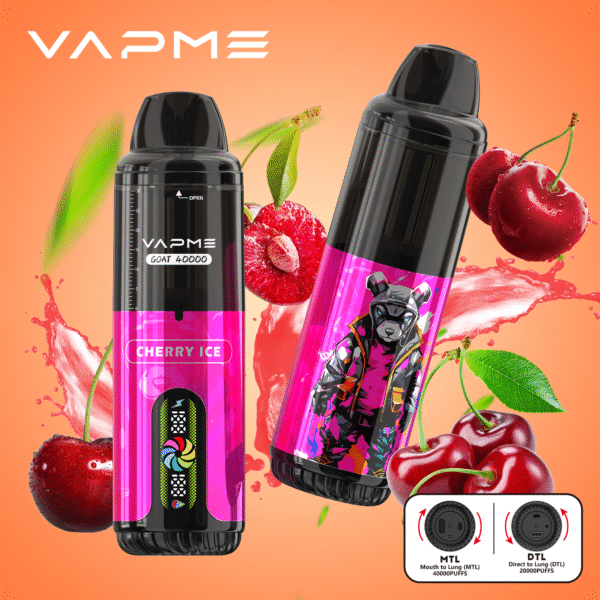 VAPME GOAT 40000 PUFF: The 40,000-Puff Monster with a 30ml E-liquid Tank - Image 8