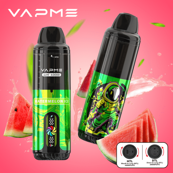VAPME GOAT 40000 PUFF: The 40,000-Puff Monster with a 30ml E-liquid Tank - Image 10