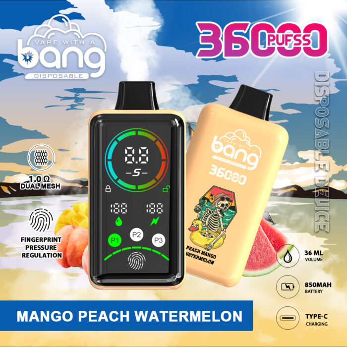 Bang 36000 PUFF-Peach Mango Watermelon