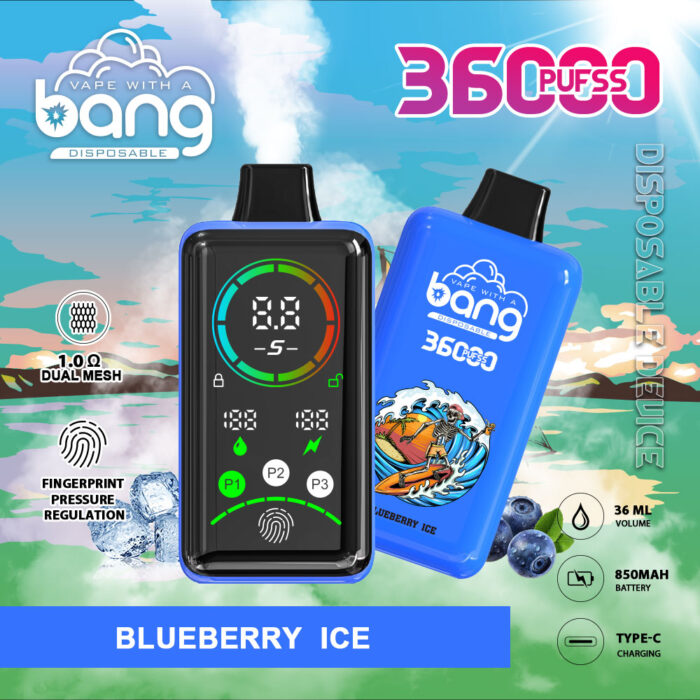 Bang 36000 PUFF-Blueberry--ice