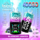 Bang Tonardo 40000 PUFF-Kasumivape-BLUEBERRY GRAPES