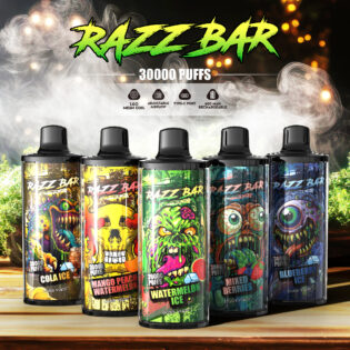 Razz Bar 30000: 30K Puffs | Mesh Coil | Dual Flavor Power