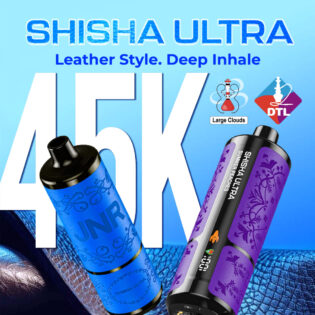 JNR SHISHA ULTRA 45000 PUFF: 45K Puffs | Lederen stijl | LED-scherm