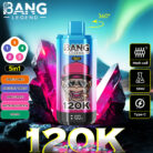 Bang 120000 Puffs 5 in 1 Vape-Energy Drink-Blueberry Cherry-Apple Grape-Watermelon Pitava-Mamba-Disposable Vape