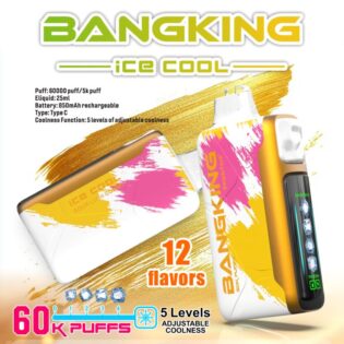 Bang King 60K PUFF: 60.000 trekjes | Ice Cool Series | 850mAh