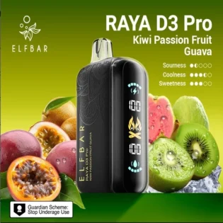 Elf Bar Raya D3 25000 PUFF: 25K Puffs | Dual Mesh | Overseas Warehouse