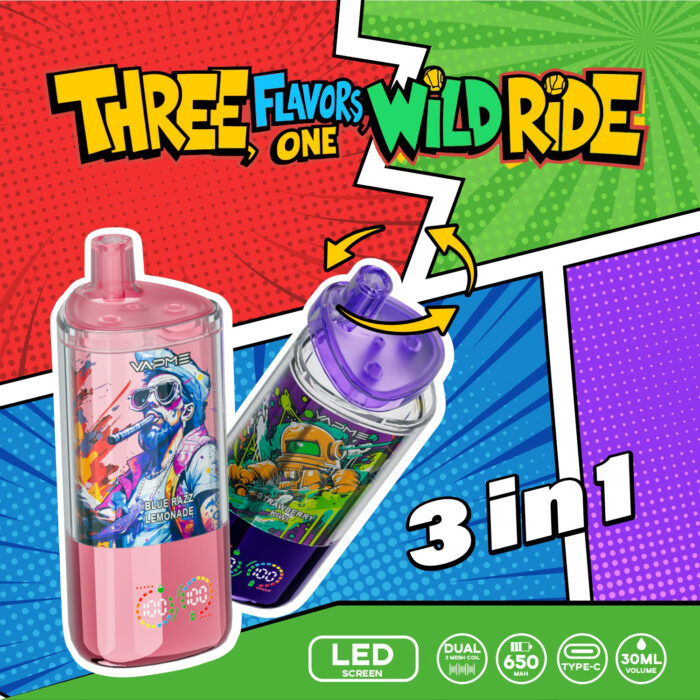 VAPME Crystal 30000-kasumivape