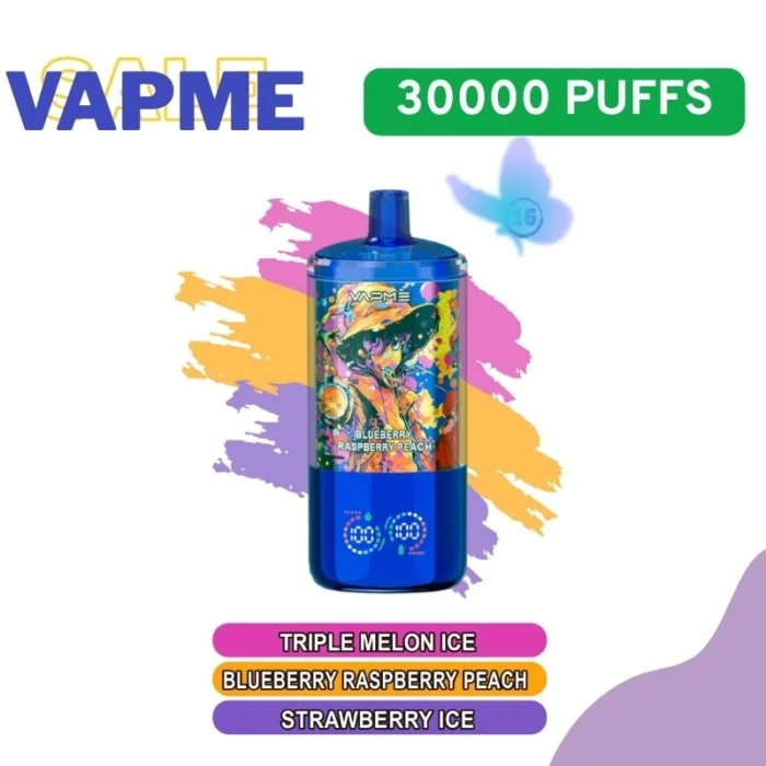 Vapme-Crystal-30K-Puffs-3-in-1-Disposable-Vape-Pods-Wholesale-Price