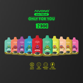 AIVONO AIM FREAK 13000 PUFF: 13K Puffs | LED Display | 20ml Capacity