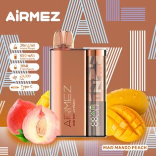 Airmez 20000 PUFF: 20K Puffs | GEN II Mesh Coil | Metallic Design