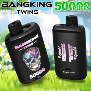 Bang King Twins 50K PUFF: 50,000 Puffs | Dual Flavor Switch | 1.0Ω*2