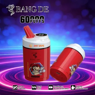 Bang DE 60000 PUFF: 60,000 Puffs | 60ml E-liquid | Dual Flavor Switch